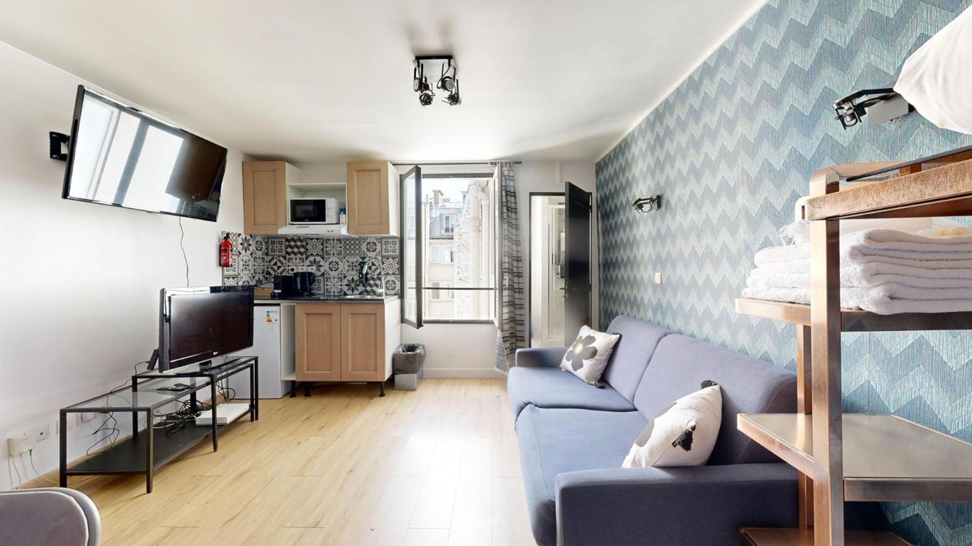 Bluestay 11 - Charmant Studio Au Coeur De Paris Exterior photo